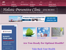 Tablet Screenshot of holisticpreventive.com